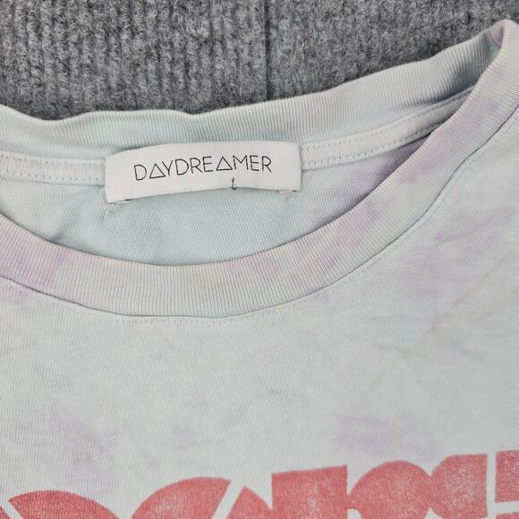 Daydreamer Band Shirt Womens Medium The Doors Light Tie Dye Graphic Relaxed Tee - Picture 3 of 6